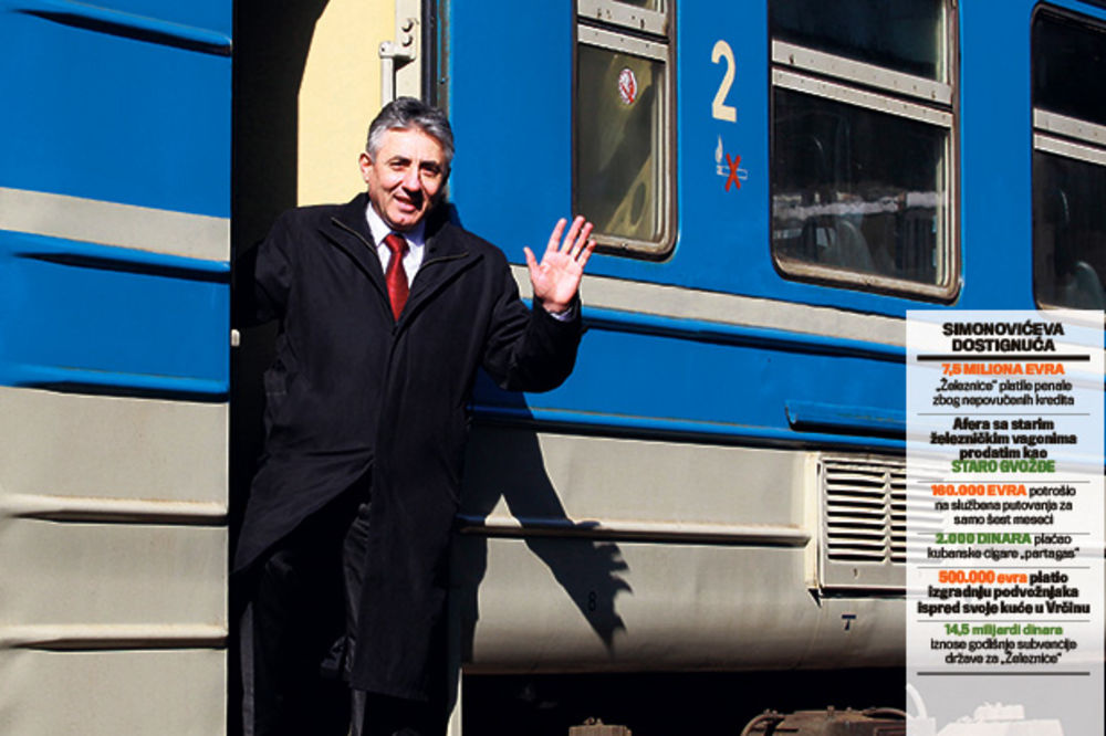 HIT: Smenili Dragoljuba Simonovića, pa ga vratili da reformiše Železnice