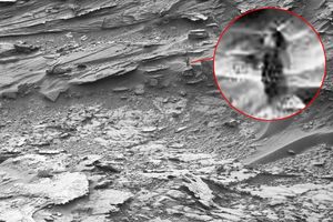 (FOTO) Rešena misterija žene na Marsu: Po senci se vidi da ima grudi