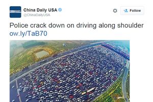 (VIDEO) ŠAČICA AUTOMOBILA... Pogledajte kako izgleda auto-put u Kini za vreme gužve