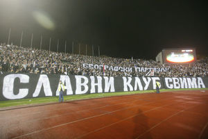 (FOTO) GROBARI PISALI O KOSOVU: Poruka navijača Partizana nikog nije ostavila ravnodušnim