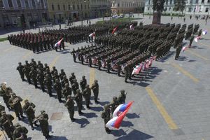 FOTO DAN VOJSKE SRBIJE: Ovako će 1.300 vojnika marširati ulicama Zrenjanina