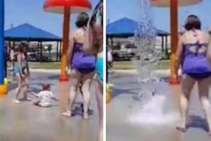 MAJKA JE DALA OTKAZ BEBISITERKI POSLE OVOG SNIMKA: Video na kom na bebu pada voda je užasan!