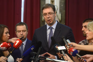 Vučić:Danas nisam imao vremena da mislim ko će biti ministar
