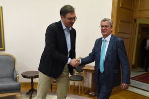 SUSRET VUČIĆA I AJGNERA: Premijer zahvalio na podršci Austrije Srbiji!