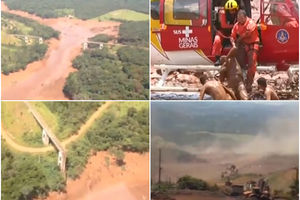 KATASTROFA U BRAZILU, PUKLA BRANA: Ljude vade iz blata, širi se toksični otpad, strahuje se da ima 200 NESTALIH (VIDEO)