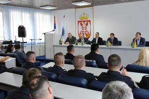 STEFANOVĆ U POLICIJSKOJ STANICI U MAJDANPEKU: Nastavićemo s modernizacijom i jačanjem kapaciteta