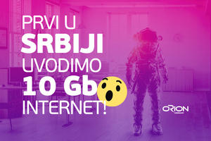 Orion telekom najavljuje Internet GIGANT-a