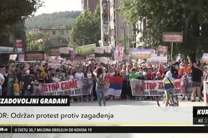 GRAĐANI PROTESTOVALI U BORU: Održan najmasovniji ekološki protest protiv zagađenja (KURIR TV)