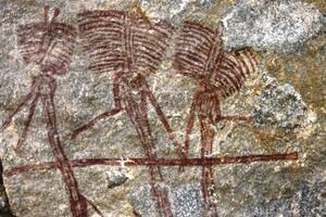 MISTERIJA U TANZANIJI: Ljudi sa džinovskim glavama naslikani u pećinama i dalje ENIGMA za naučnike!