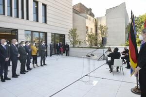 OVAKO IZGLEDA NOVA NEMAČKA AMBASADA U CENTRU BEOGRADA: Diplomatsko zdanje otvorio ministar spoljnih poslova Hajko Mas (FOTO)