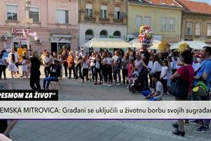 PESMOM ZA ŽIVOT! Žitelji Sremske Mitrovice organizovali koncert kako bi pomogli bolesnim sugrađankama Teodori i Nataši