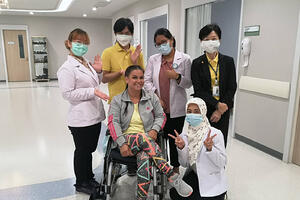 HRABRA ANDREA 36. ROĐENDAN ĆE DOČEKATI NA NOGAMA: Uvek ću pamtiti trenutak na klinici u Bangkoku kad sam osetila da POMERAM PRSTE