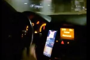 KROZ DVA CRVENA I BRŽE OD 100 NA SAT: Divljao autom kroz centar Sarajeva VIDEO