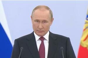 RUSKI PREDSEDNIK POTPISAO SPORAZUM O ULASKU NOVIH TERITORIJA U SASTAV RUSIJE! Putin: Pravo na samoopredeljenje je neotuđivo VIDEO