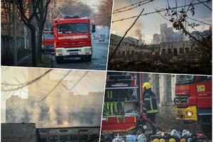 LOKALIZOVAN POŽAR U CENTRU BEOGRADA: Intervenisao 31 vatrogasac