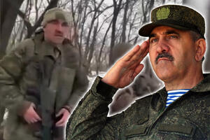ČOVEK KOJI BRITANCIMA NA AERODROMU SLATINA REKAO NE STIGAO U UKRAJINU: General Junus Bek Jevkurov pešice obilazi front!