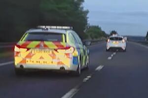 BMW PROTIV FIESTE: Pogledajte dramatičan video policijske potere, tinejdžer jurcao 160 km/h, a onda je usledio HOROR EPILOG!