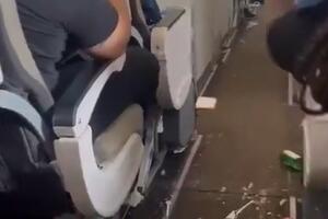 JEZIVI SNIMAK TURBULENCIJA: Na letu za Lisabon povređeno čak 10 putnika, ako ne volite da se vezujete sad ćete to raditi (VIDEO)