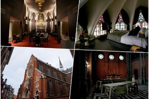 DORUČAK PRED OLTAROM: Pogledajte kako izgledaju crkve u Belgiji pretvorene u hotele i pivnice, JEDNA POSTALA NOĆNI KLUB (FOTO)