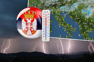 POGLEDAJTE KAKO ĆE SE SUPERĆELIJSKA OLUJA KRETATI IZ SATA U SAT: Dve olujne sile se stopile u jednu, sve su bliže Srbiji (FOTO)