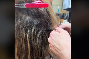 BEOGRAĐANKA DOŽIVELA HOROR U SALONU: Uništili joj kosu ovim tretmanom, BOLI DUŠA! Frizer u ŠOKU upozorio sve devojke! (VIDEO)