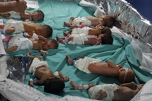 POTRESNO: Preminula beba koju su lekari spasili iz mrtve majke u Gazi!