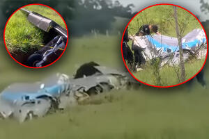 BIZNISMENI POGINULI SA PORODICAMA: Neviđen užas, privatni avion se raspao u vazduhu, pronađeno 7 tela, među mrtvima i dete (VIDEO)