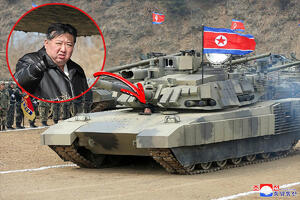KIM DŽONG UN PROVOZAO TENK: Severna Koreja predstavila svoje novo, borbeno vozilo koje je JAKO MOĆNO