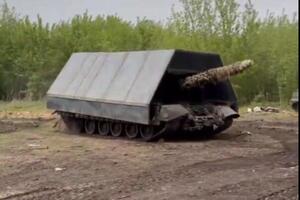KORNJAČA OKLOP ZA RUSKE TENKOVE! „Car Mangal“ predmet PODSMEHA, ali postaje ozbiljno smrtonosno oružje! (VIDEO)