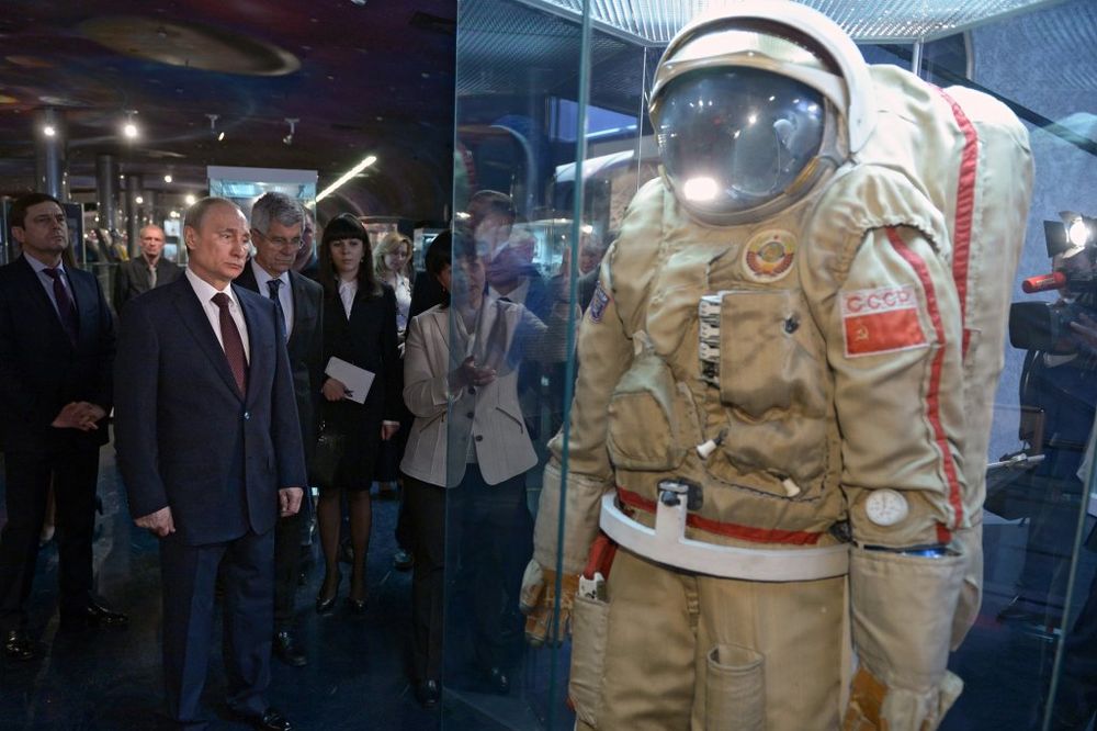 Vladimir Putin: U čast neustrašivih kosmonauta Foto AP