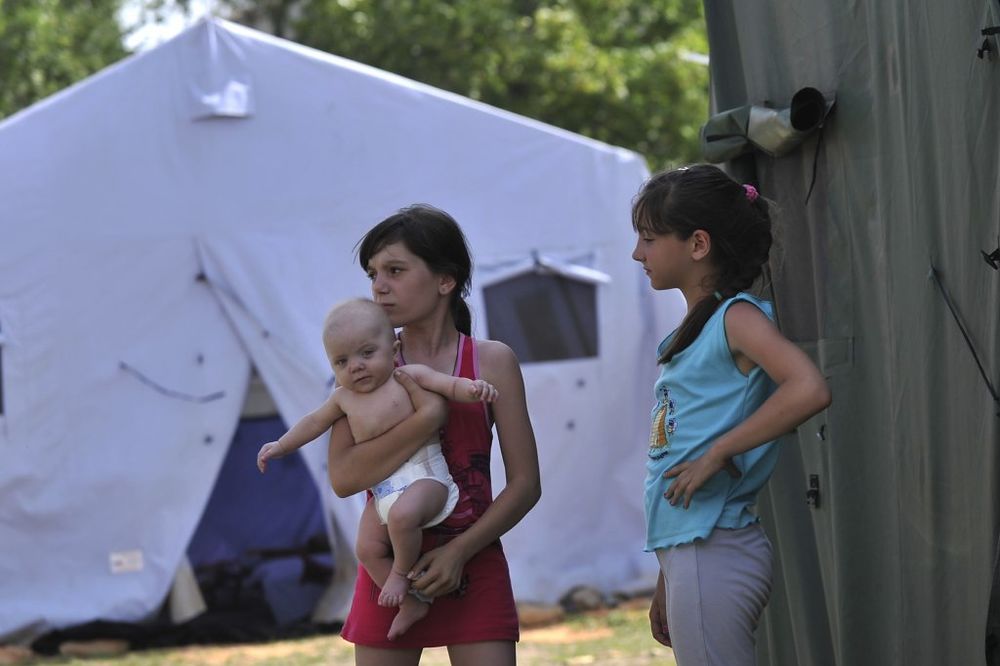 Ukrajinske izbeglice u Rusiji, Foto AP