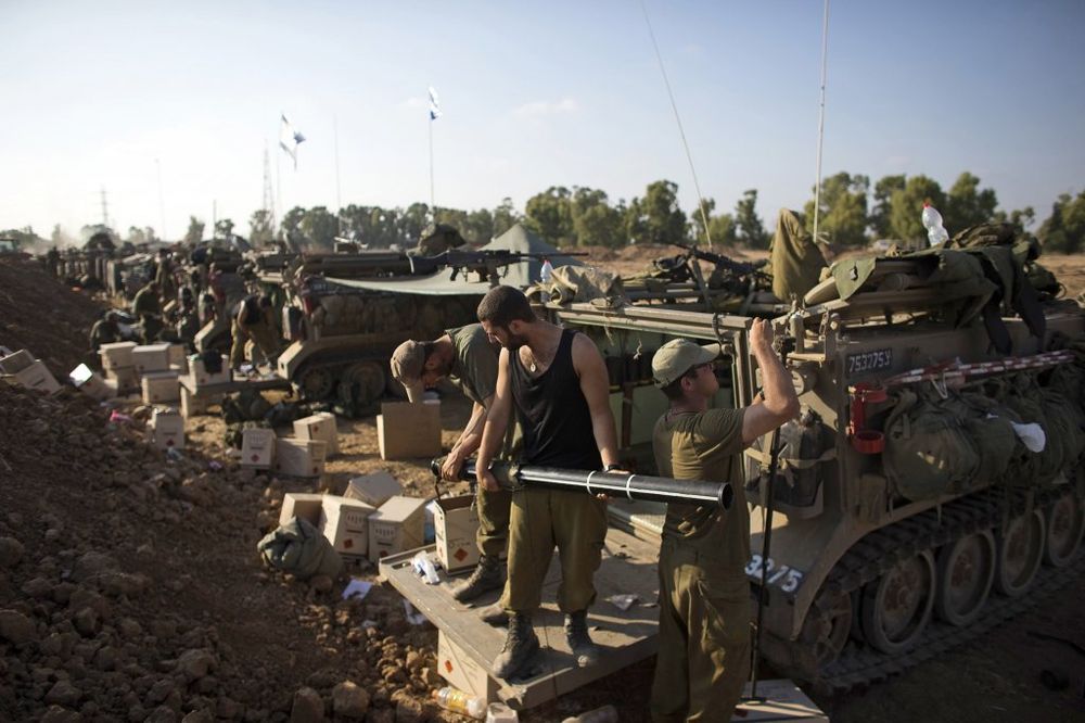 Zatišje: Izraelske odbrambene snage, Foto Reuters