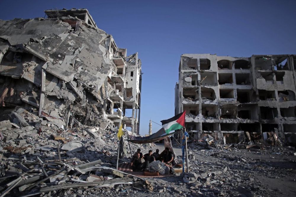 Zastava kao zaklon: Beit Lahija u Pojasu Gaze, Foto AP
