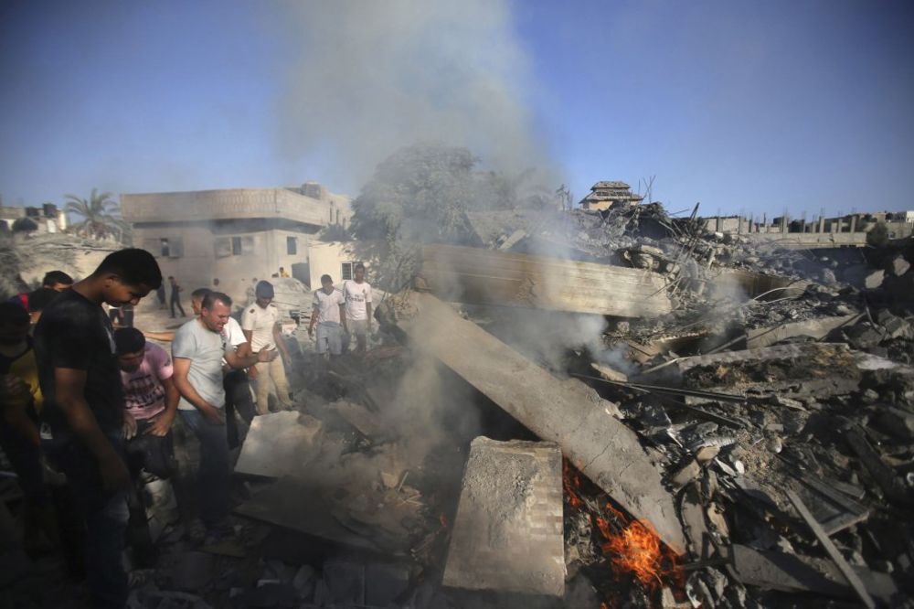 Posledice napada na Rafu, Foto Reuters