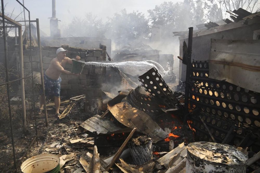 Posledica napada u Donjecku, Foto Fonet/AP